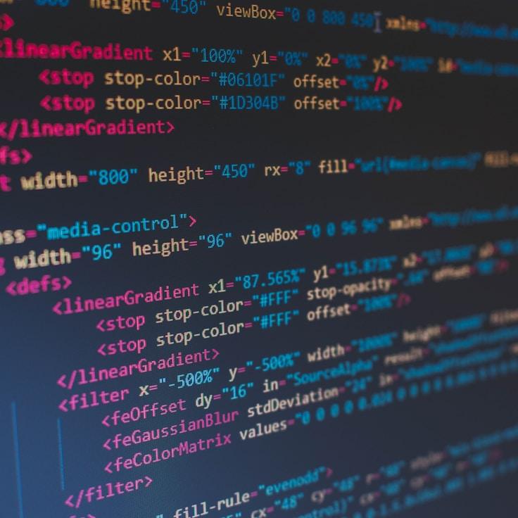 Mobile app project planning workspace with devices and development tools